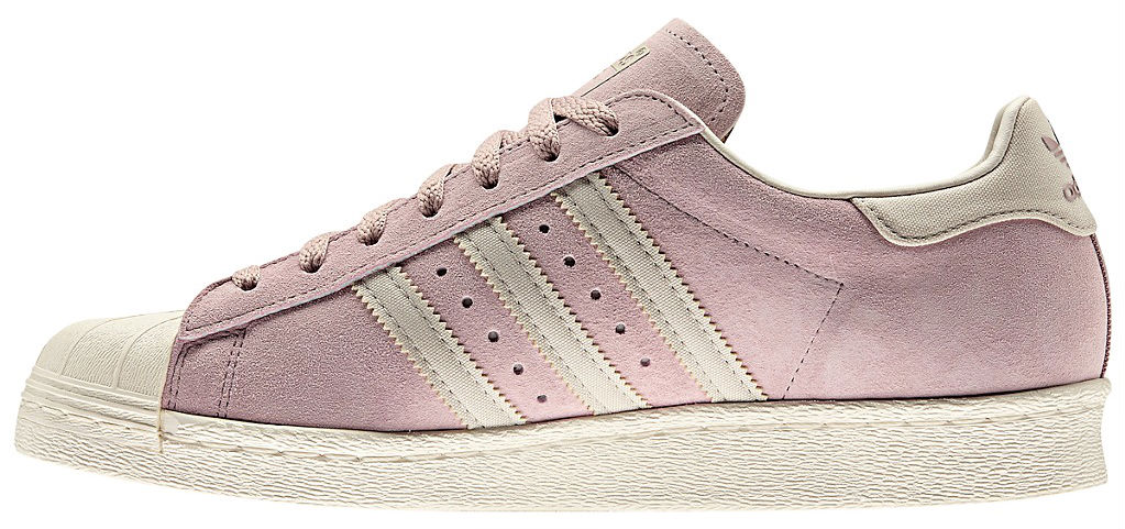 adidas original superstar 80s dlx rose