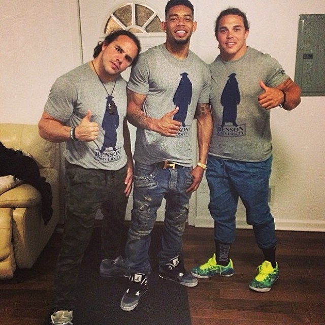 Joe Haden wearing Air Jordan IV 4 Fear