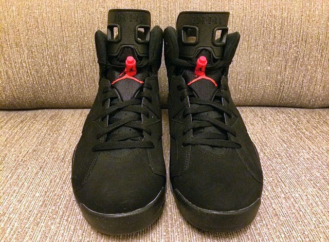 Air Jordan VI 6 Black/Infrared (3)