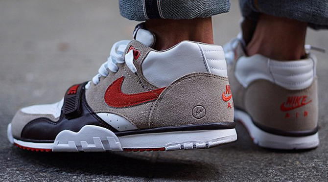 See fragment's Nike Air Trainer 1 Collab On-feet | Sole Collector