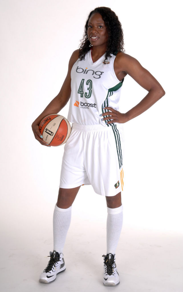 Nakia Sanford wearing Nike LeBron X PS Elite