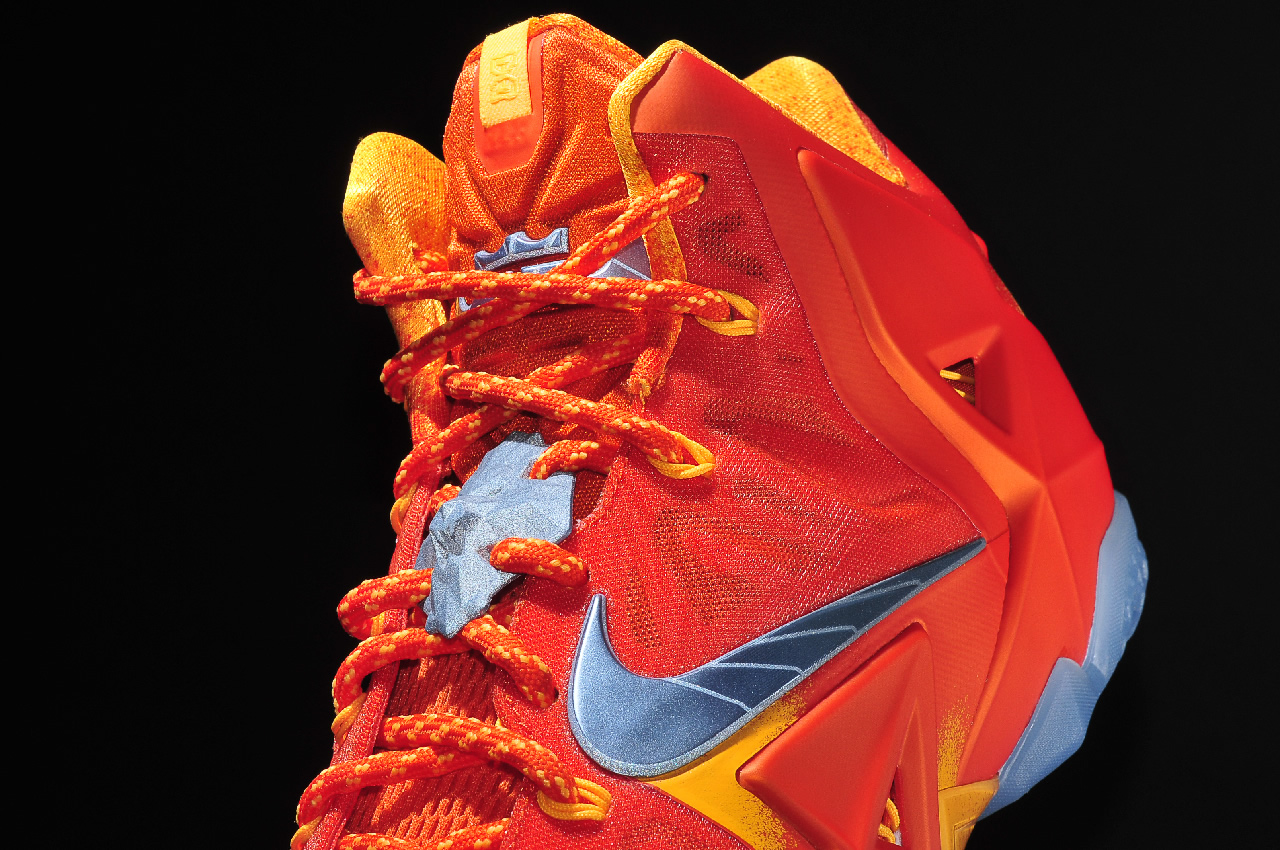 Nike LeBron 11 Forging Iron upper