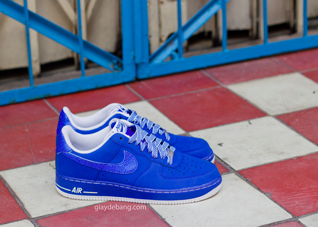 all royal blue air force ones