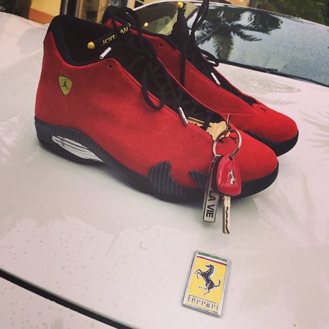 The Game Picks Up Air Jordan XIV 14 Ferrari