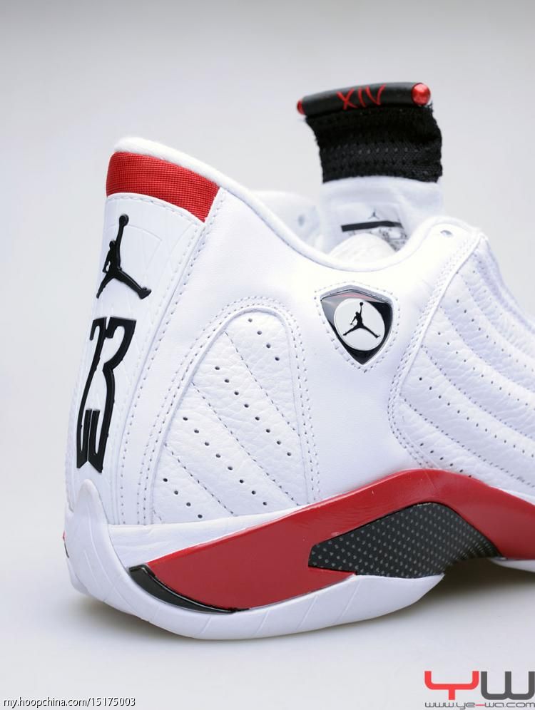 Air Jordan 14 XIV Retro White Varsity Red Black 487471-101 18