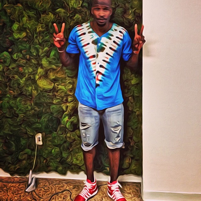 Chad Johnson wearing adidas Originals Top Ten Hi