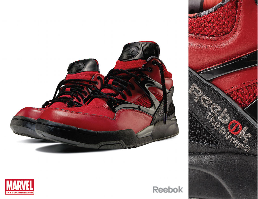 Marvel x Reebok Collection - Deadpool Pump Omni Lite