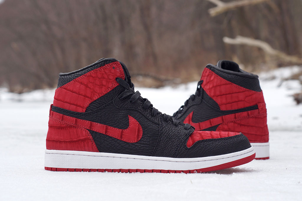 Air Jordan 1 Croc + Shark 'Bred' by JBF Customs (5)