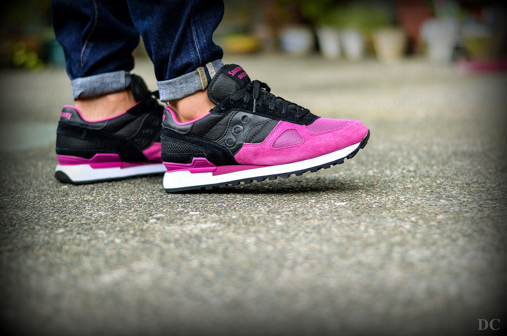 denniscu in the 'Black Razz' Saucony Shadow Original