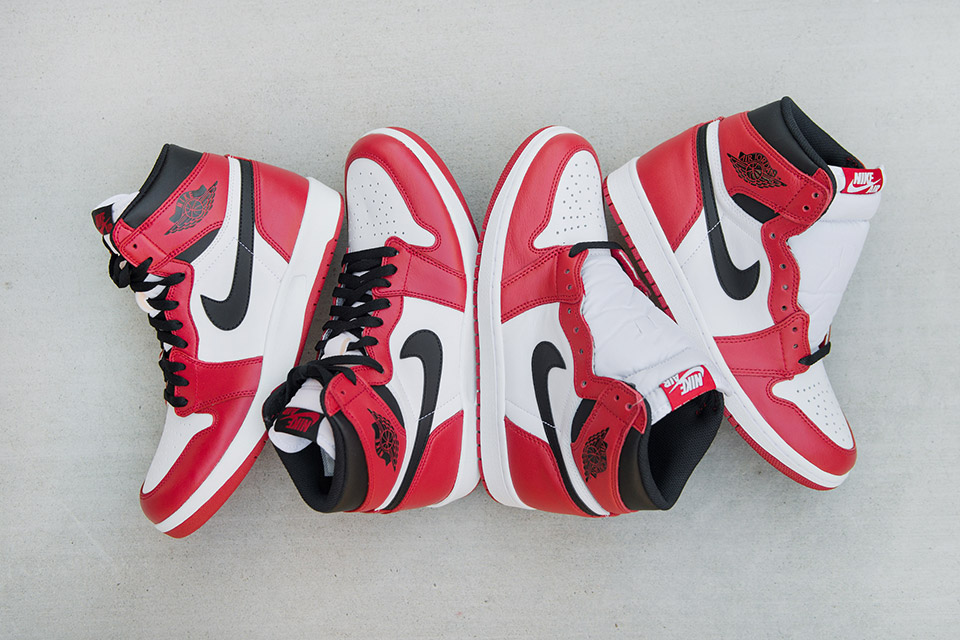 Air Jordan 1 and the Air Jordan 1.5 