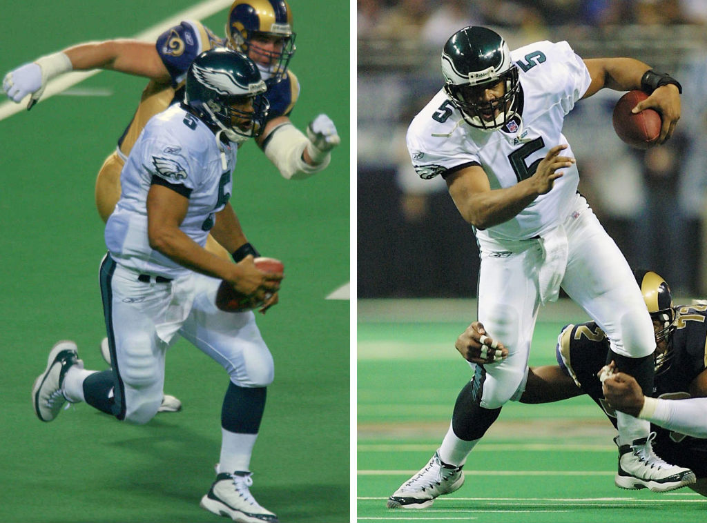 Flashback // Donovan McNabb Wears Air Jordan 9 Turf PE