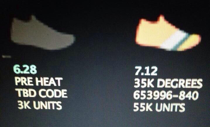 Nike KD VII 7 Pre-Heat, 35K Degrees