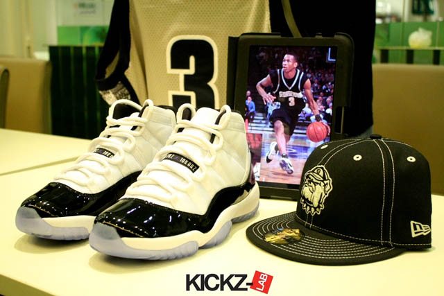 Allen iverson wearing outlet jordans