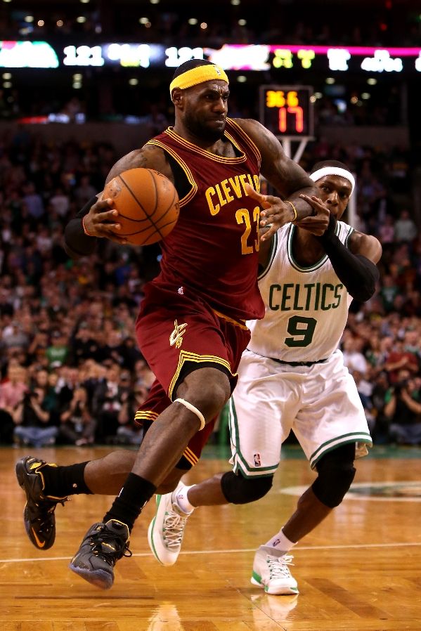 SoleWatch: Up Close With LeBron James' Red/Yellow Nike LeBron 12 PE