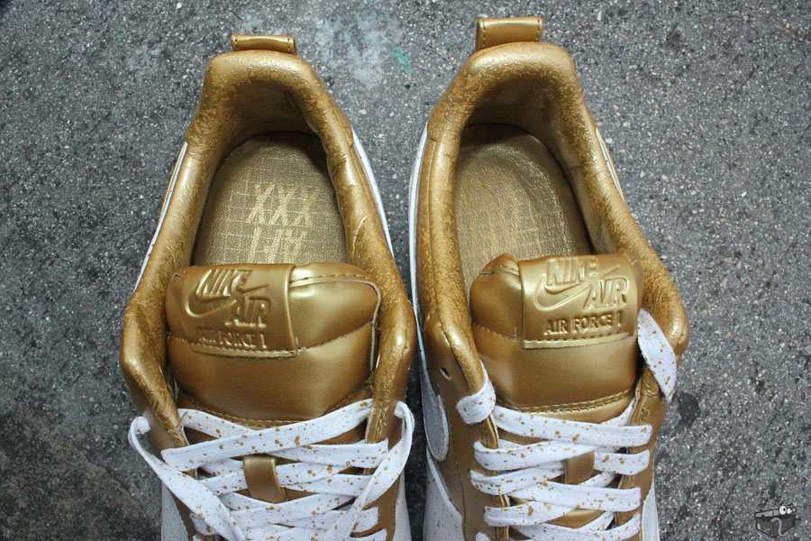 nike air force gold medal