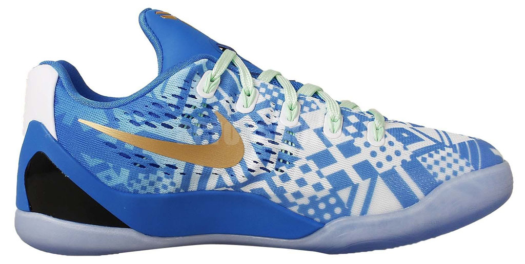 kobe 9 white and gold