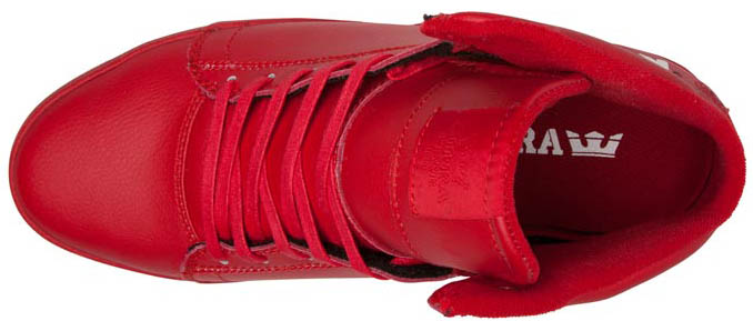 SUPRA Action Pack Society Mid Shoes Red (4)