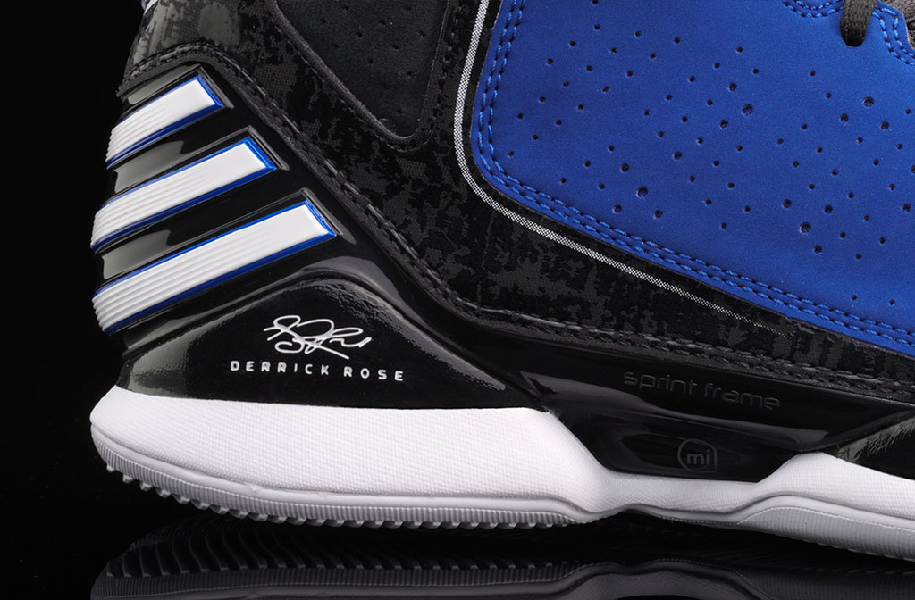 adidas Rose 773 Blue Black White (4)