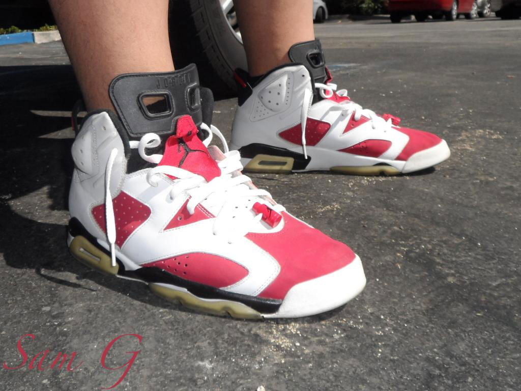 Spotlight // Forum Staff Weekly WDYWT? - 10.5.13 - Air Jordan VI 6 Retro Carmine by lashoecollector