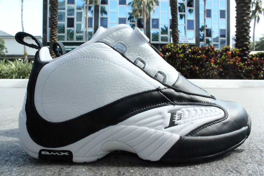 reebok answer black and white