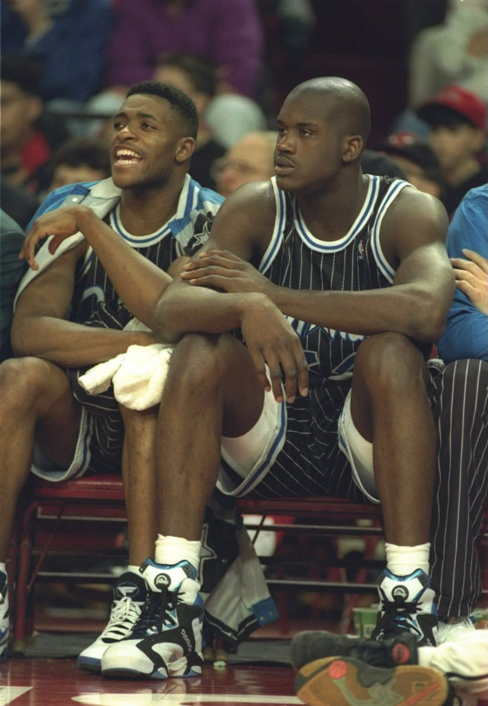 Shaq wearing Reebok Shaq Attaq in 1992 (2)