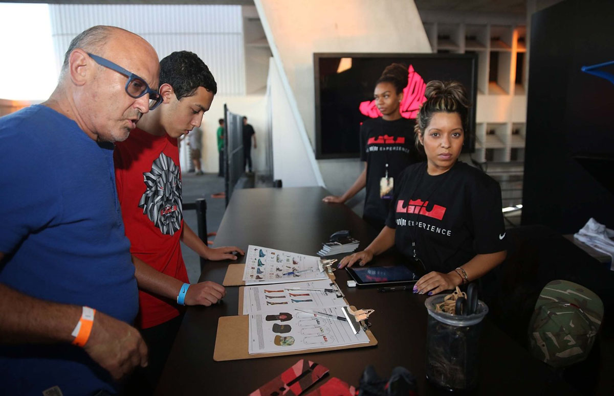 Nike LeBron James 11/11 Experience Event Photos (16)