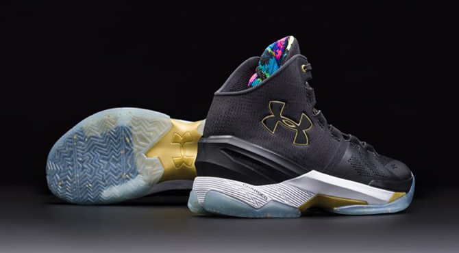 Steph Curry Has Two Under Armour Shoes 