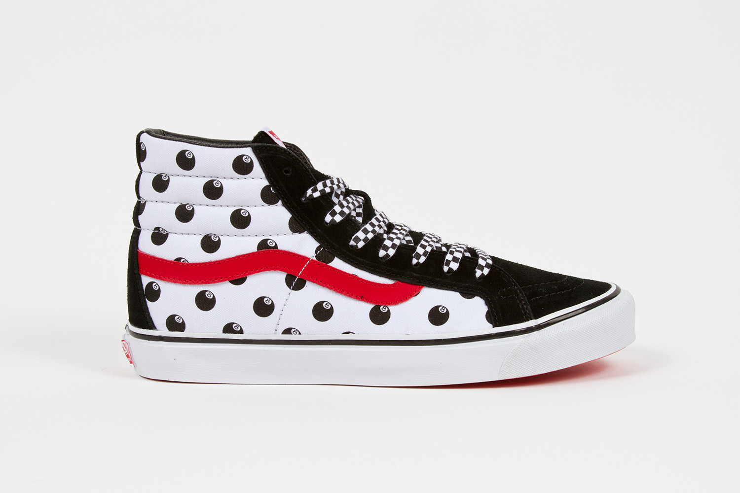 Vans sk8 clearance hi 8 ball