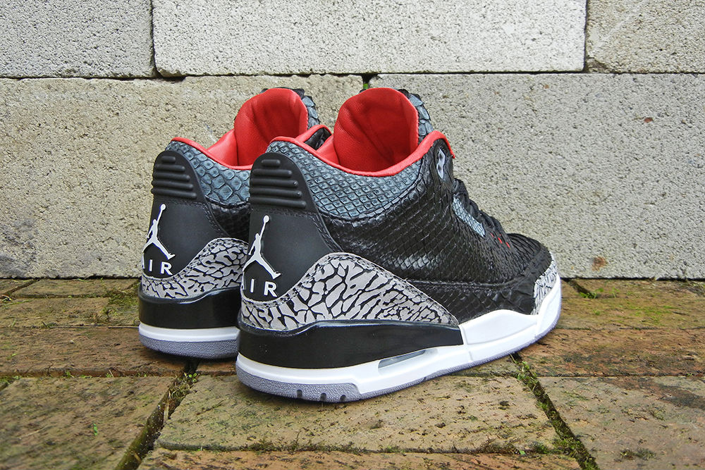 Air Jordan III 3 Retro "Black Python" by JBF Customs (6)