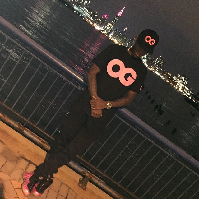 Fabolous wearing Nike Air Foamposite One Pearlized Pink