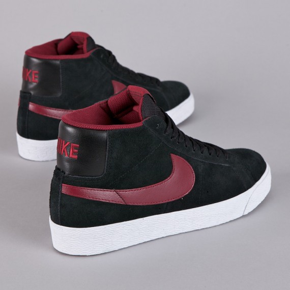 nike sb blazer mid team red