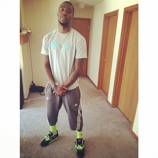 Tony Wroten wearing Air Jordan IV 4 Doernbecher