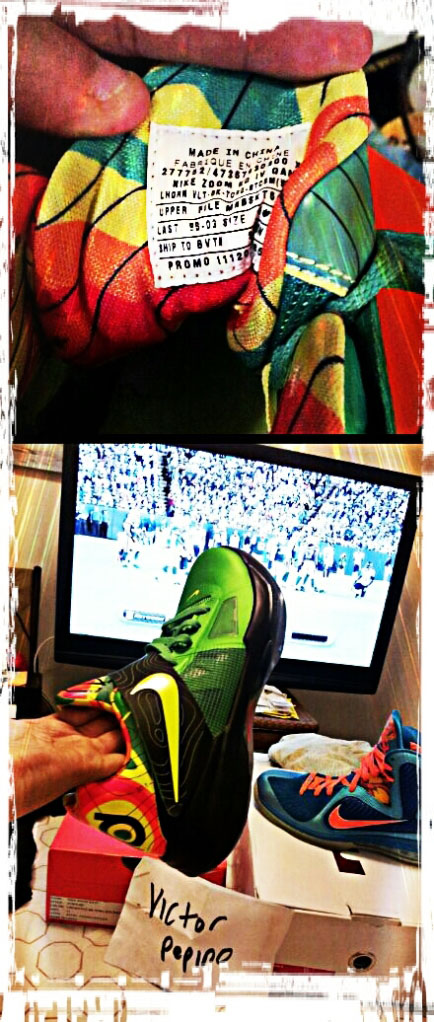 Pickups of the Week // Nike Zoom KD IV Weatherman Sample by pickle