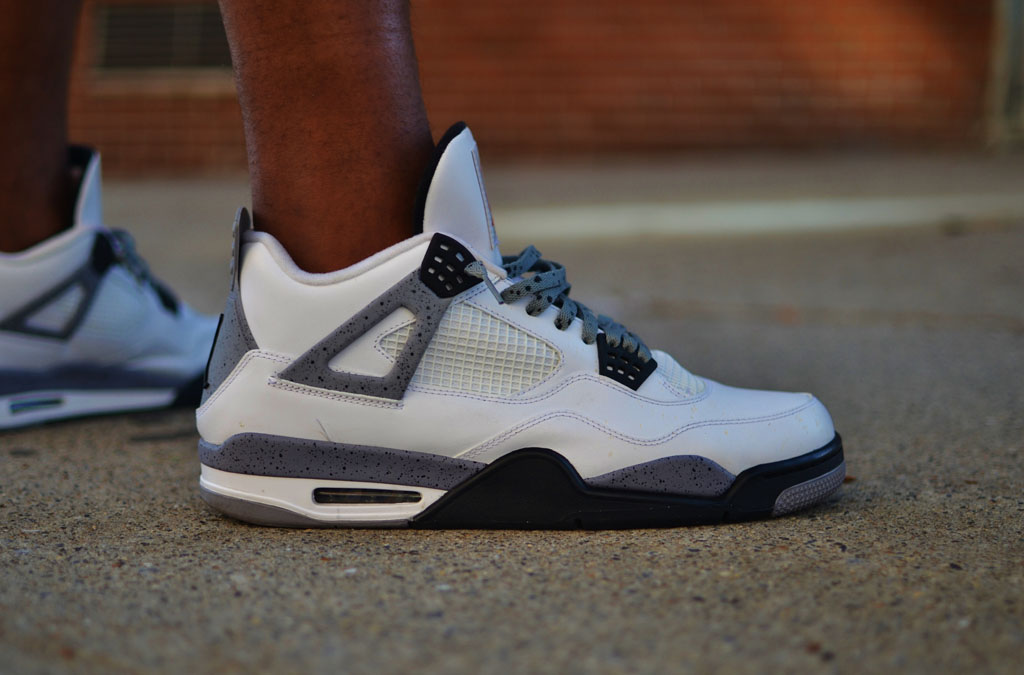 Jamrock84 in the 'Cement' Air Jordan IV 4 Retro