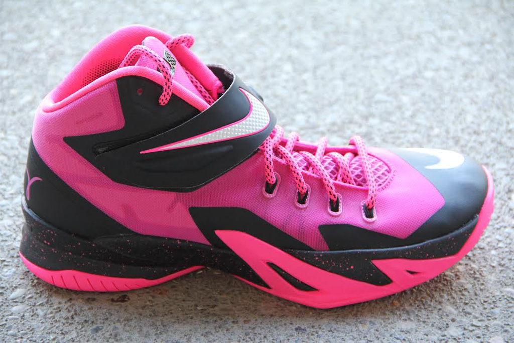 Lebron zoom soldier hot sale 1 think pink