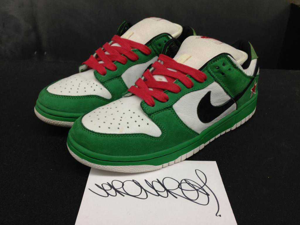 Spotlight // Pickups of the Week 12.1.12 - Nike SB Dunk Low Heineken Sample by jeroner