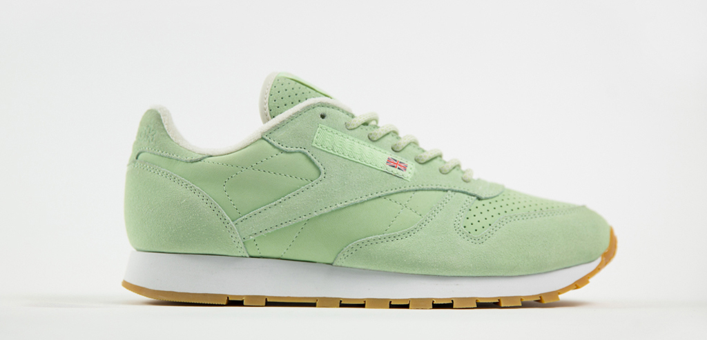 reebok freestyle mint green