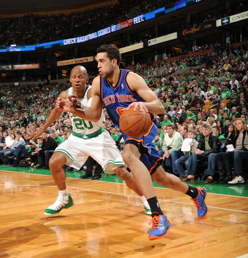 Landry Fields weraing the Nike Zoom Kobe VI