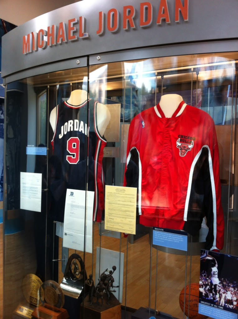 Michael Jordan Displays at the Carolina Basketball Museum (4)