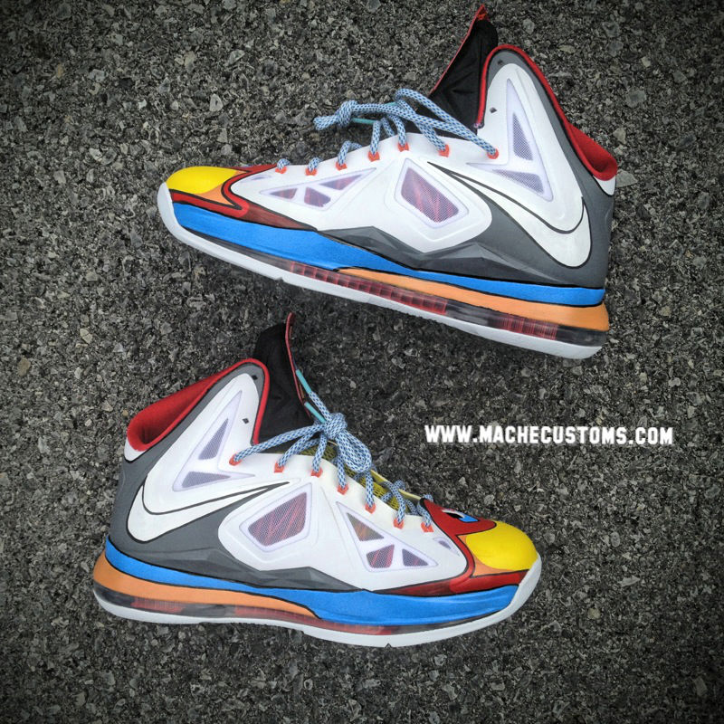 Nike LeBron X Stewie by Mache Custom Kicks (3)