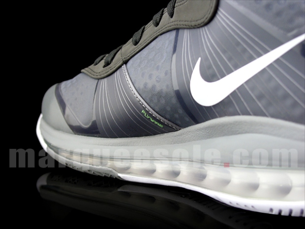 Nike Air Max LeBron 8 V/2 Black Grey Neon Green