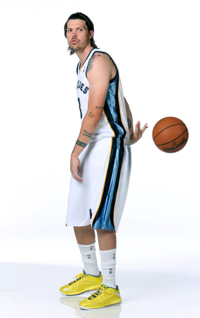 Mike Miller wearing Nike LeBron X Low Sonic Yellow