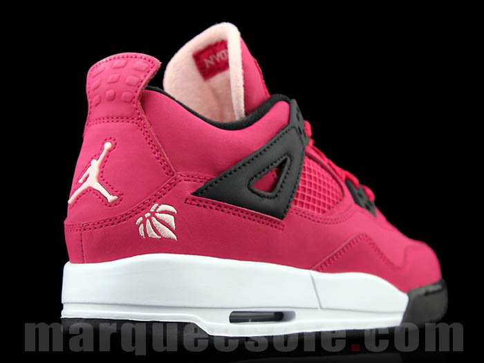 Air Jordan 4 IV GS Voltage Cherry White Black 487724-601 C