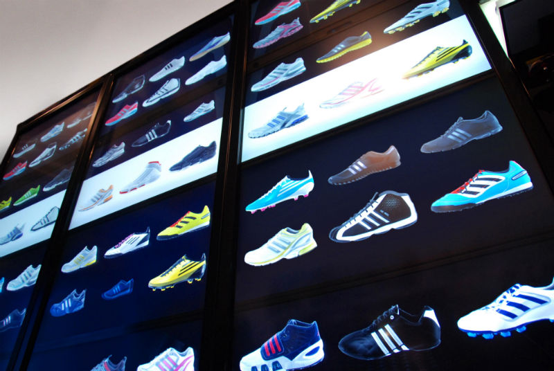 adidas adiVerse Virtual Shopping Wall