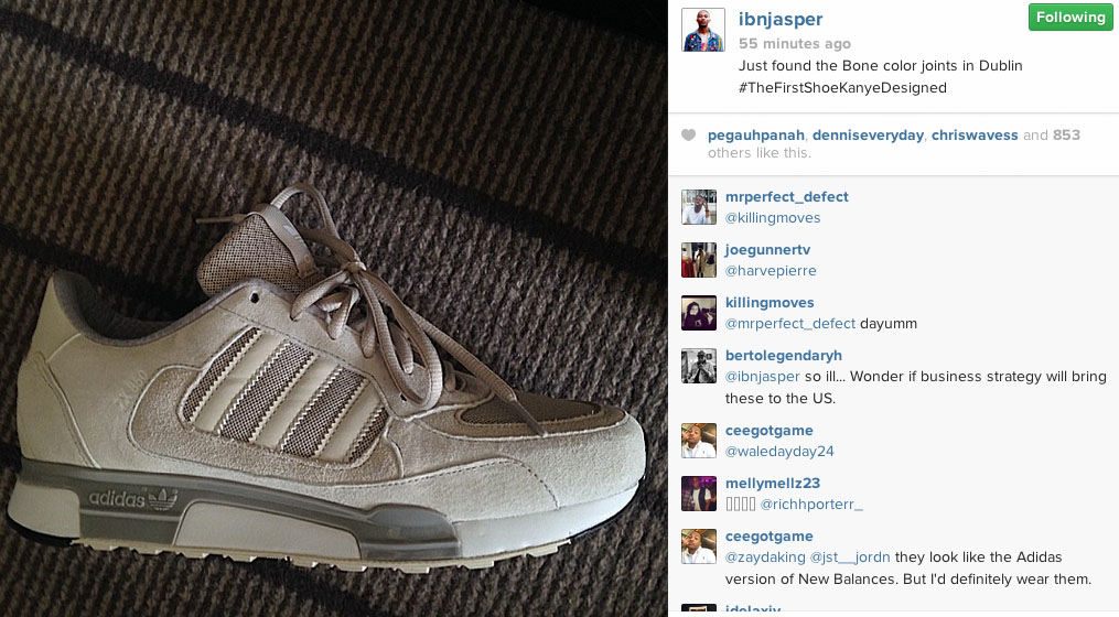 Kanye West's adidas ZX 850 Bone? (1)