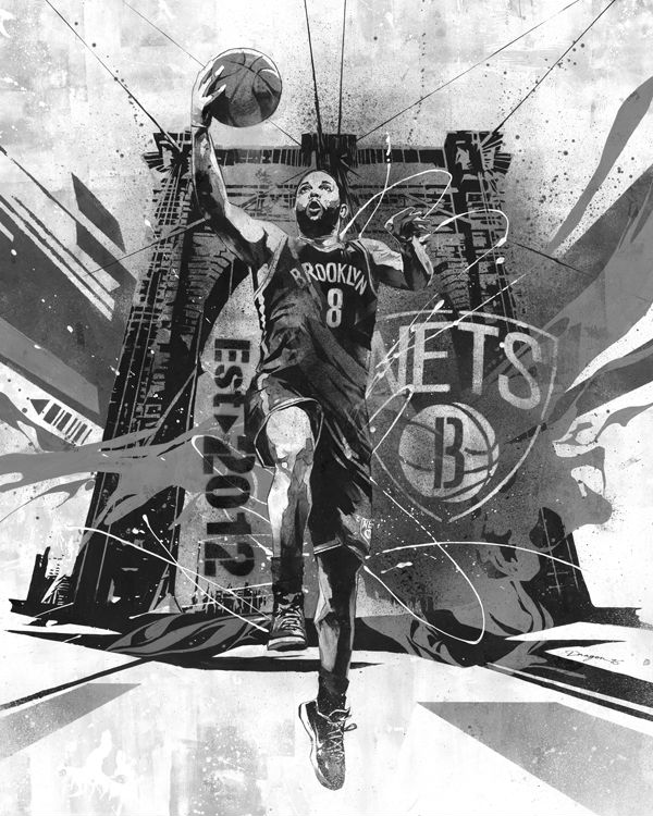 RareInk x NBA Deron Williams by Dragon76 (1)