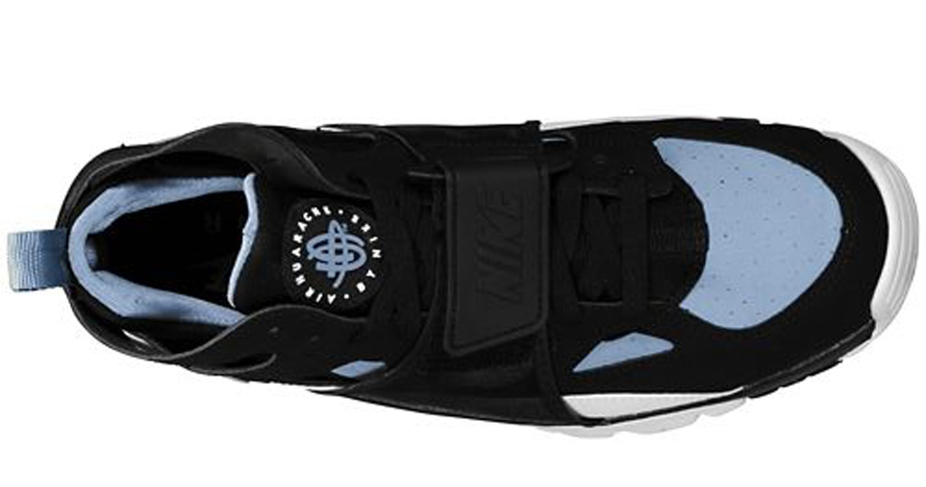 Nike air trainer clearance huarache black and white