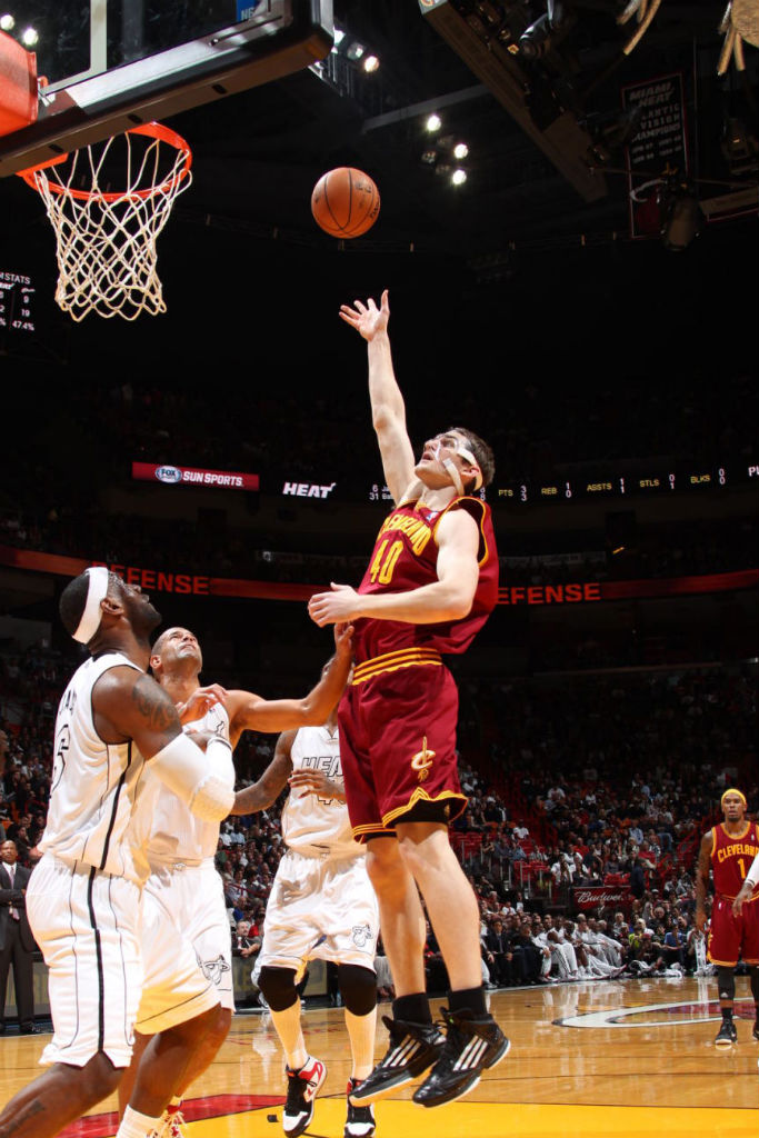 Tyler Zeller wearing adidas adizero Ghost 2