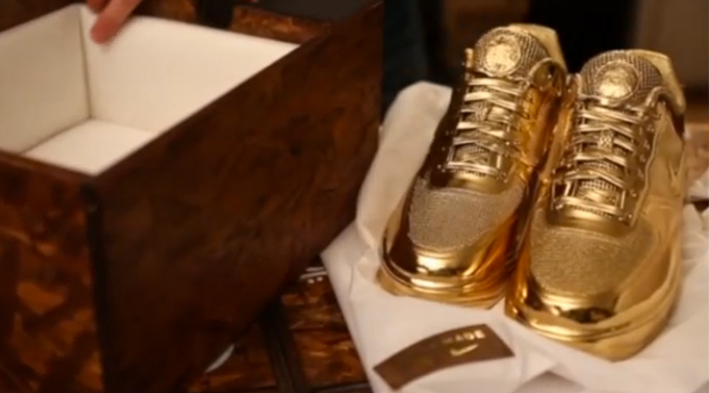 Clot Created an All-Gold Nike Air Force 