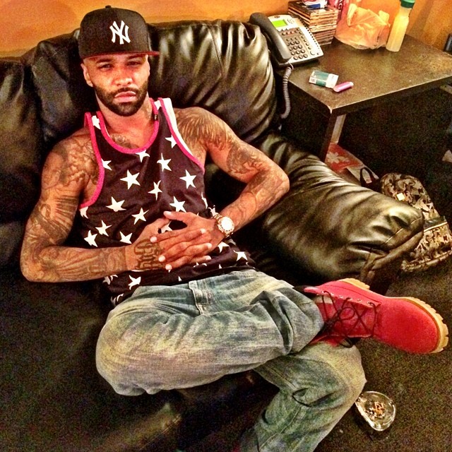 Joe Budden wearing VILLA x Timberland 6-Inch Boot JTM